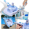 Escova aspirador para piscina Maboto, acessório para limpeza de piscinas e spas com cerdas duráveis.