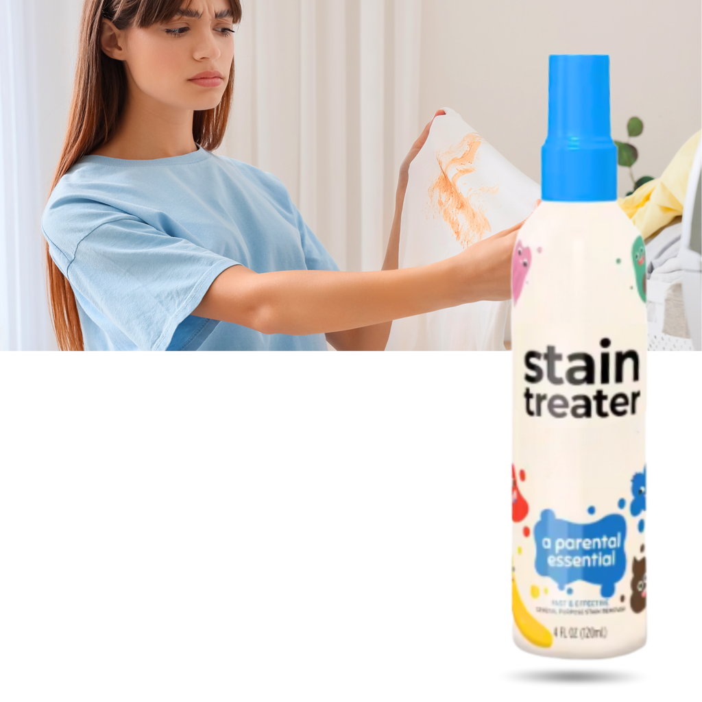 Spray de limpeza a seco anti-mancha da The Hate Stains Co. para roupas, com aplicação fácil e efeito rápido na remoção de manchas.