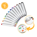Conjunto de canetas de pintura aquarela Chaok, instrumentos de escrita e desenho com cores vibrantes e pontas finas para arte.