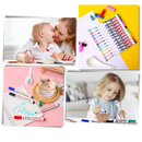 Conjunto de canetas de tinta aquarela da marca Chaok, instrumentos de escrita e desenho para diversão infantil