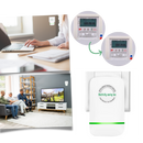 Dispositivo de economia de energia da marca Magideal, acessório elétrico para redução de consumo de energia.