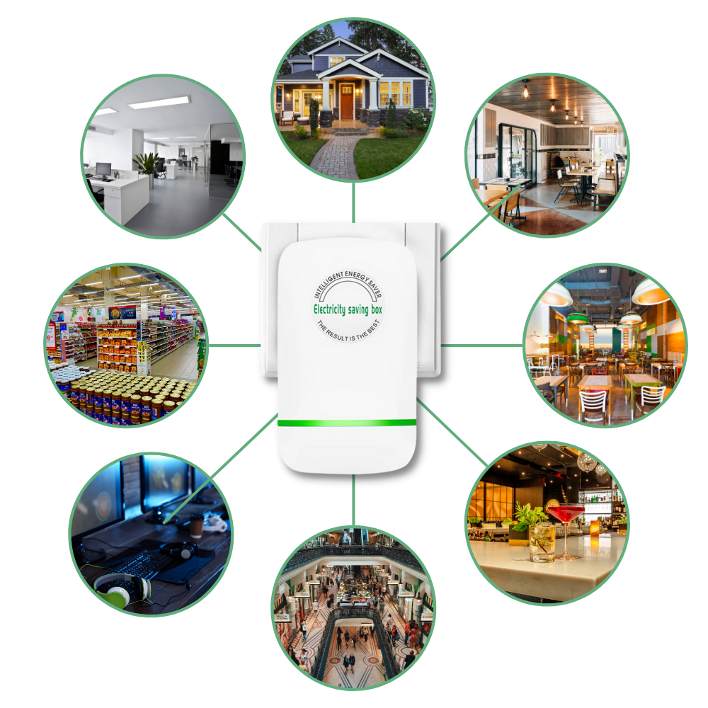 Acessório elétrico Magideal para economia de energia, dispositivo inteligente para melhorar eficiência energética.