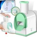 Acessórios de eletrodomésticos Magideal para triturar gelo sem fio, com lâminas e corpo compacto em uso na cozinha.