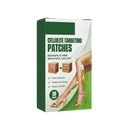 Patches de cosméticos Magideal para pele lisa, mostrados aplicados na pele com textura suave e uniforme.