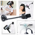 Suporte à mãos-livres para secador de cabelo Magideal, acessório para facilitar o cuidado e modelagem dos fios.
