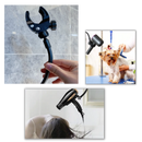 Suporte à mãos-livres para secador de cabelo Magideal, acessório prático para secagem e modelagem dos fios.