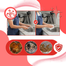 Clipes magnéticos de silicone para Airfryer, acessório de cozinha da Haful, fácil de usar e manter.