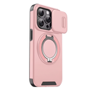 Capa magnética rosa para iPhone da Mayzer, proteção de telefone com design elegante e funcionalidade magnética.