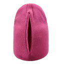 Gorro feminino Homyl com abertura magnética para rabo de cavalo, em rosa, feito de tecido macio e confortável.