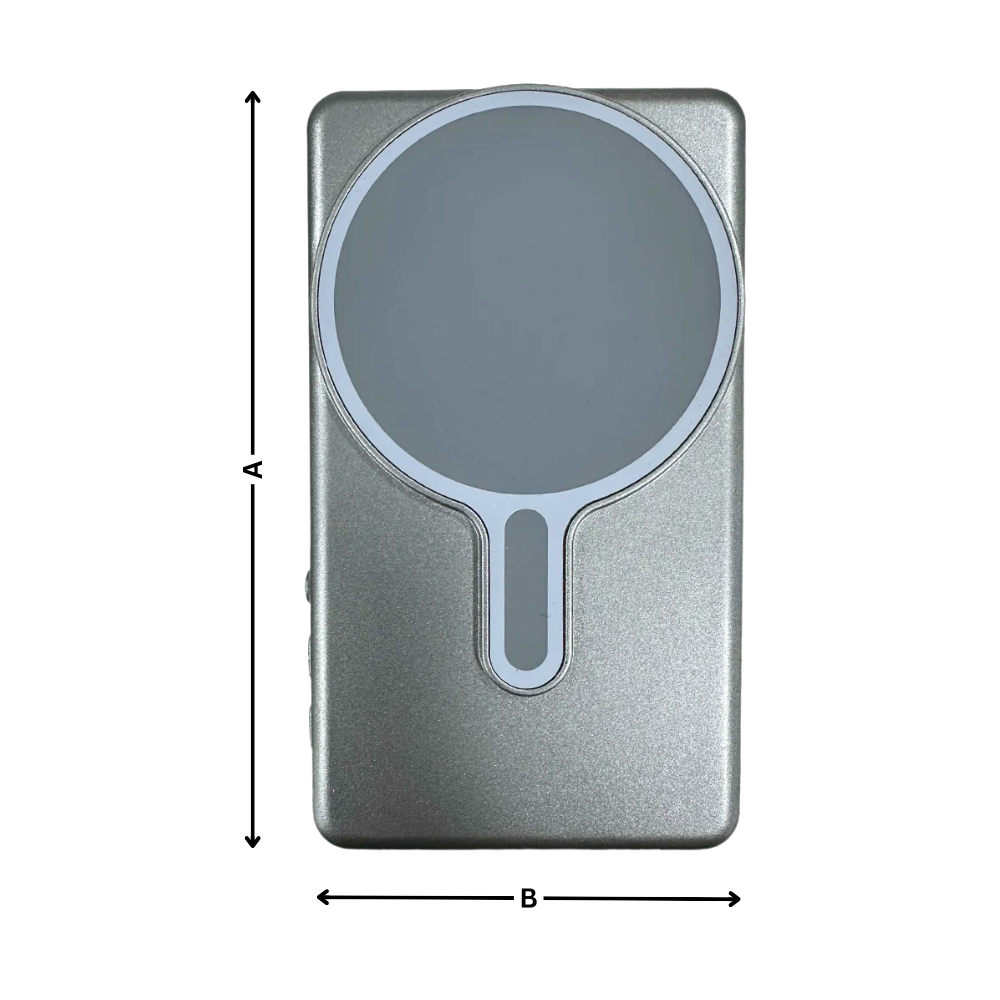 Monitor magnético para telefone móvel Moultrie, acessório eletrônico com suporte magnético para selfies e fotos.