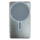 Monitor magnético para telefone móvel Moultrie, acessório eletrônico em cinza, com suporte magnético para selfies.