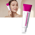 Creme Mantong à l'arbutine e à l'acide tranexamique para revitalizar a pele e reduzir manchas, embalagem de cosméticos.