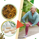 Complemento de algas marinhas da Maui Herbs, suplemento de fitness e nutrição, com algas verdes e marinhas em embalagem padrão.