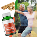 Suplemento de algas marinhas Maui Herbs para fitness e nutrição, em embalagem com texto e ingredientes visíveis.