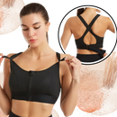 Soutien-gorge de esporte Yeyele com costas nadador, suporte máximo, tecido elástico e confortável para atividades físicas.