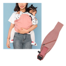 Écharpe para bebê da Maya Wrap, acessório de balancete e suporte para bebês, na cor verde, com detalhes suaves e confortáveis.