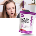 Gomas frutadas enriquecidas com biotina para saúde capilar, da marca Mayruth Organics, em embalagem com gomas coloridas.