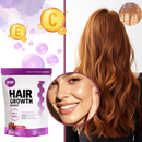 Gummies frutados enriquecidos com biotina para fortalecimento dos cabelos, marca Mayruth Organics, produtos de fitness e nutrição