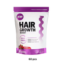 Gomas frutadas com biotina da Mayruth Organics para fortalecimento capilar, suplemento de fitness e nutrição.