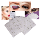 Pack de pochoirs à ligneur rápido da Megawheels, conjunto de cosméticos com modelos variados para maquiagem precisa.