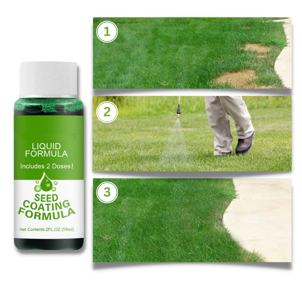 Spray revitalizante para gramado da marca Megawheels, ideal para cuidados de pelouses e jardins.