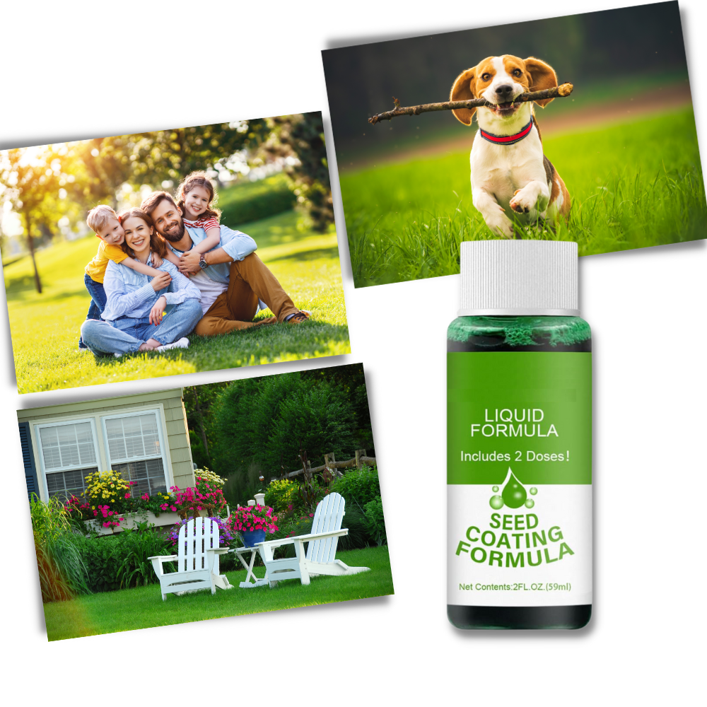 Spray revitalizante para grama, marca Megawheels, ideal para manter jardins e gramados bonitos e saudáveis.
