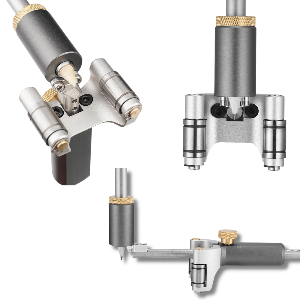Accessoires Menolana pour outils de mesure, outil de tracage à double fonction pour travail du bois, pièce pour détection et tracage