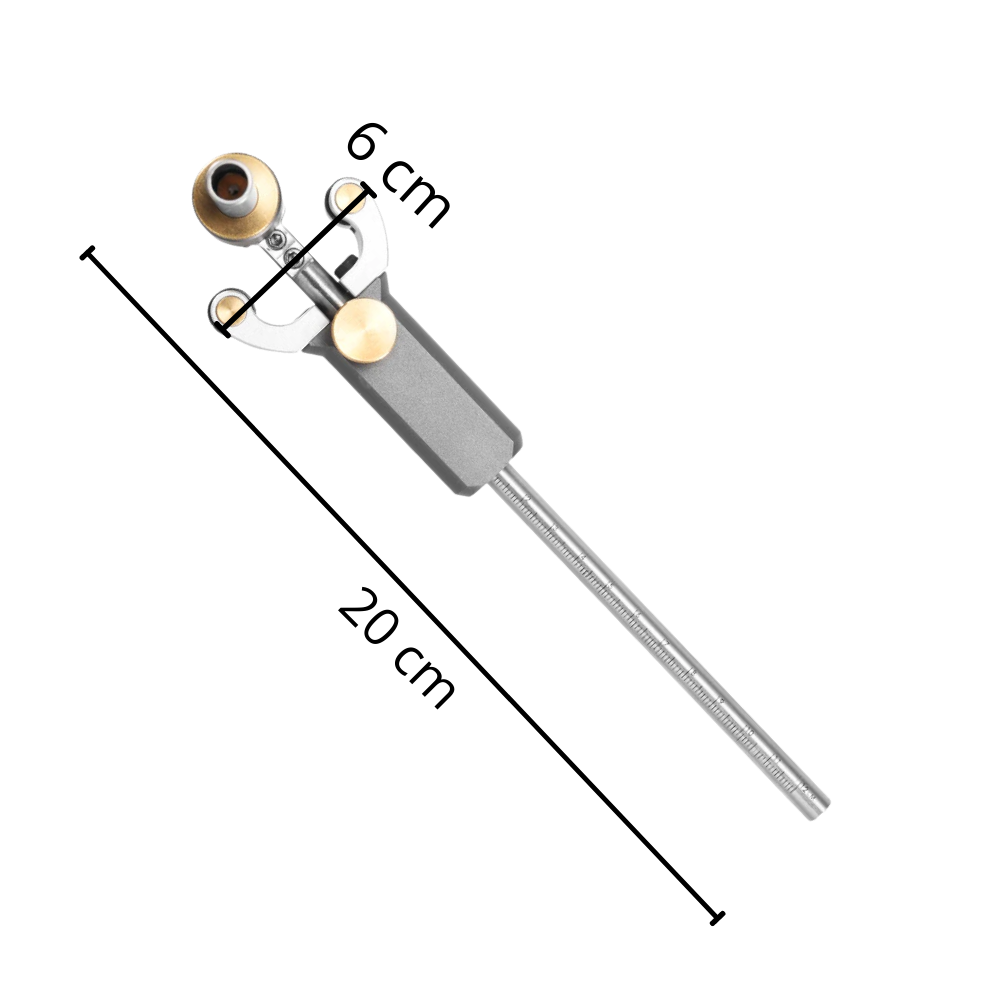 Accessoires Menolana pour outils de mesure et détecteurs, outil de tracage à double fonction pour le travail du bois.