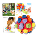 Bola de estimulação mental para cães Hopday, acessório para estimular o olfato e o raciocínio do seu cachorro.