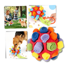 Bola de estimulação mental para cães Hopday, acessório para estimular o olfato e o raciocínio do seu cachorro.