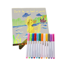 Quadro de escrita LED da Rayne Mirrors, painel de notas luminoso de 20x20cm com canetas para iluminação decorativa.