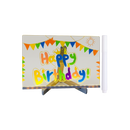 Quadro de escrita LED Rayne Mirrors, painel de notas luminoso de 30x20cm com caneta, iluminação ambiente moderna.