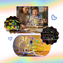 Quadro de escrita LED da Rayne Mirrors, lousa de mensagens com iluminação LED, ideal para decoração de ambientes.