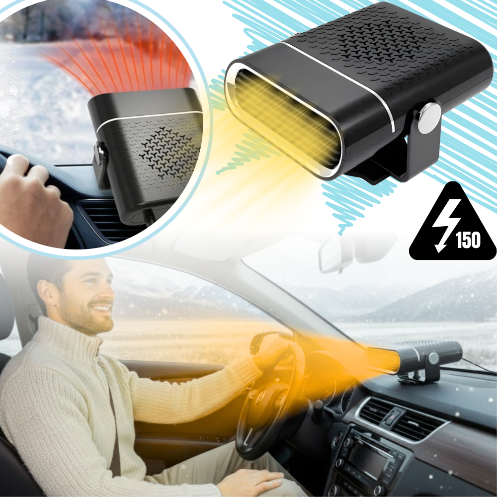 Degivreur portátil 2 em 1 da Meterk para carros, peça de reposição automotiva para descongelar e degelar veículos.