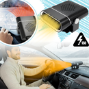 Degivreur portátil 2 em 1 da Meterk para carros, peça de reposição automotiva para descongelar e degelar veículos.