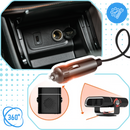 Degivreur portátil 2 em 1 da Meterk para carros, peça automotiva para remover gelo e condensação de veículos.