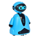 Robô de linha inductivo Miarhb, brinquedo de atividade com formato de pinguim preto, para diversão educativa e interativa.