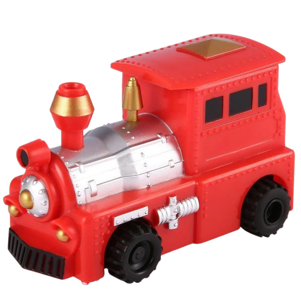 Robô de linha inductivo da Miarhb, brinquedo de atividade com design de pinguim preto, para diversão educativa.