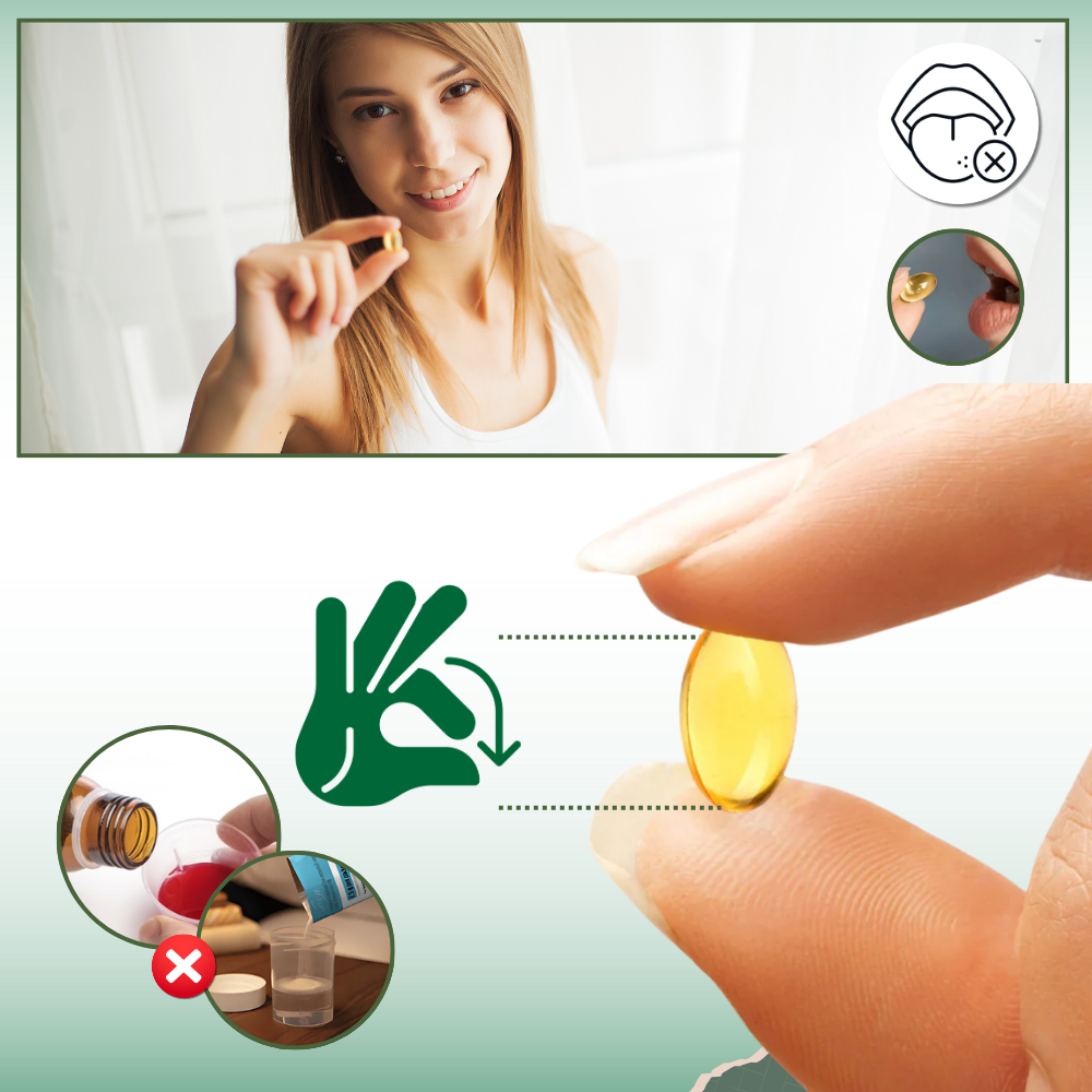Capsulas de óleo de orégano Micro Ingredients para fitness e nutrição, 180 cápsulas com frasco transparente e cápsulas verdes.