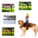 Acessório de fantasia de cowboy para cães da marca Midlee, com chapéu e colete, ideal para festas e ocasiões especiais.