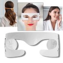 Máscara de massagem para olhos com LED da Mieauty, ajuda a reduzir linhas de expressão e eliminar rugas na área dos olhos.