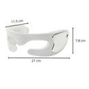 Masque de massage pour les yeux Mieauty avec LED pour réduire les rides et détendre la zone oculaire.