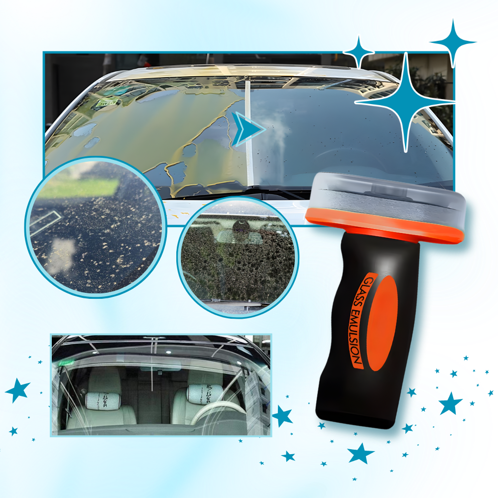 Roll-on de limpeza para para-brisa da Miximx, produto de manutenção e decoração de veículos com aplicação fácil e eficiente.