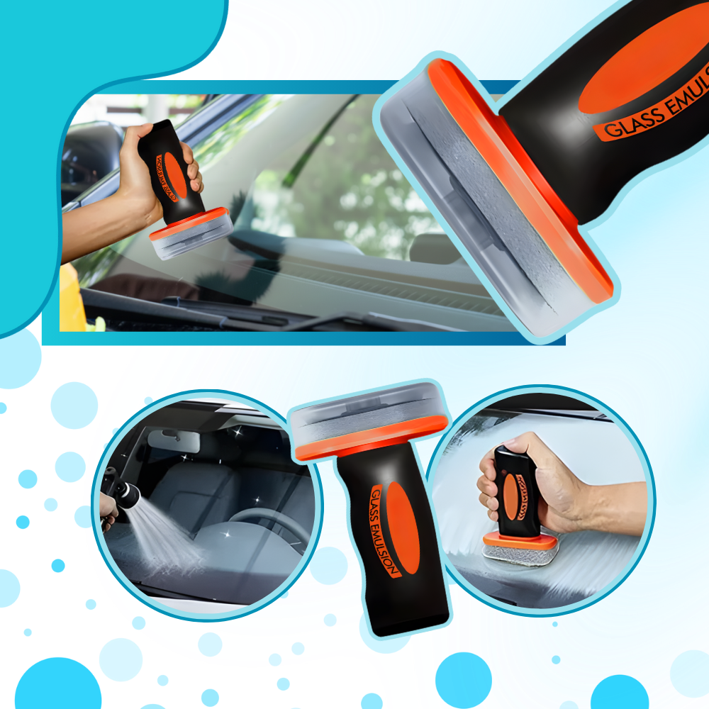 Roll-on de limpeza para para-brisa da Miximx, produto de manutenção e decoração de veículos para fácil aplicação.