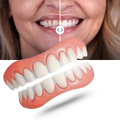 Kit de próteses dentárias Mlfire, incluindo ferramentas e produtos de cuidados bucais para próteses dentárias.