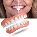Kit de próteses dentárias Mlfire, incluindo ferramentas e produtos de cuidados bucais para próteses dentárias.