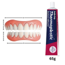 Kit de protheses dentárias Mlfire para cuidados bucais, com acessórios para manutenção e higiene oral.