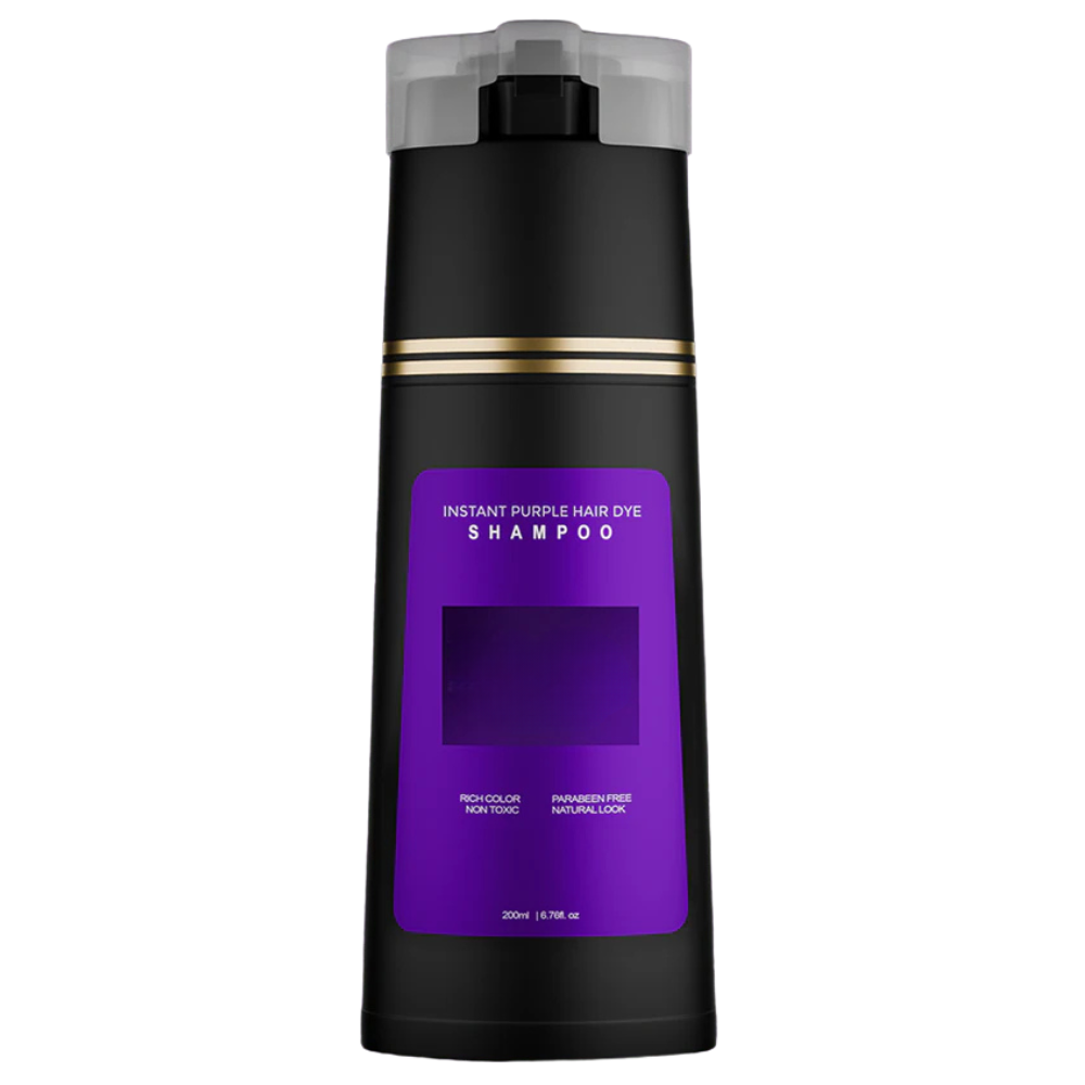 Soin para cabelos grisos da marca Mnjin, shampooing para realçar e cuidar dos fios de cabelo grisalho.