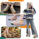Tênis ortopédicos modernos da Ielgy, com design na moda, para conforto e suporte ao caminhar.