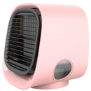 Refroididor e umidificador de ar USB verde da Monoprice Inc., compacto e para resfriar e humidificar o ambiente.